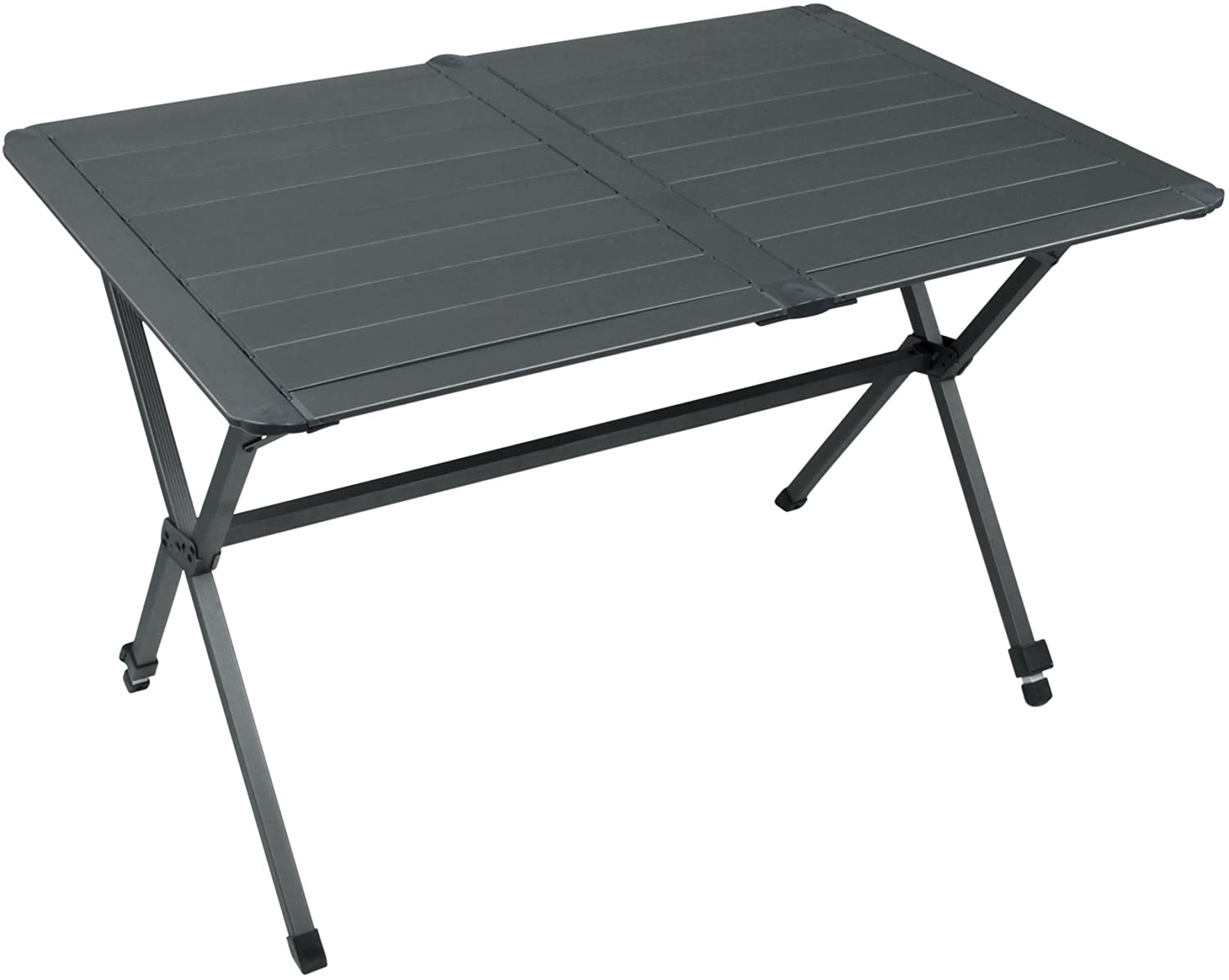 Matedepreso Camping Table,Portable Aluminum Folding Table with Handle for Outdoor BBQ Heavy Duty 