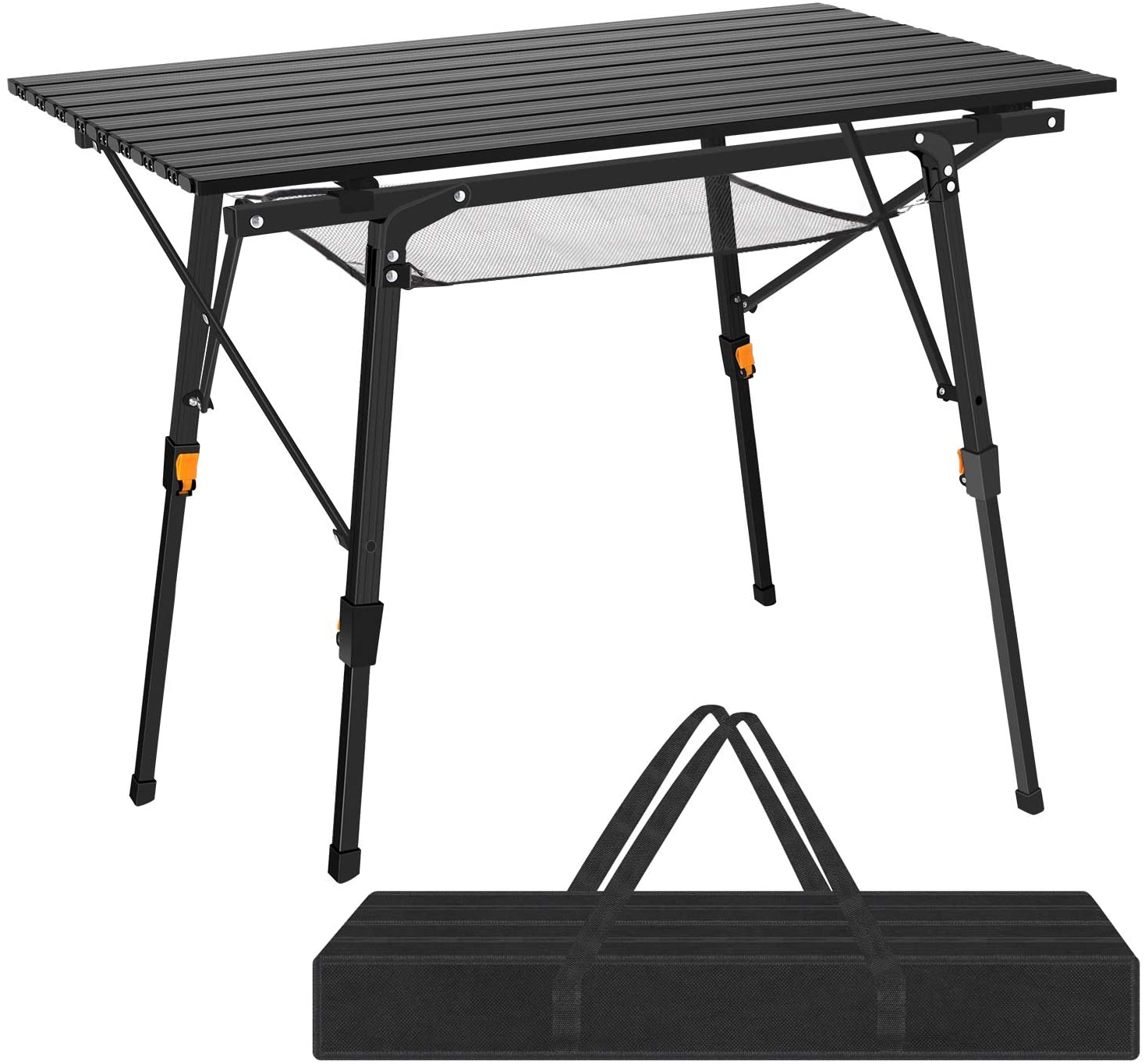 Nestling Picnic Folding Aluminum Table